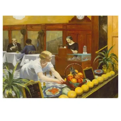 Artworks by Edward Hopper Printed on Canvas - Image 6