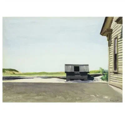 Paintings by Edward Hopper Painted 1927-1933 Printed on Canvas - Image 2