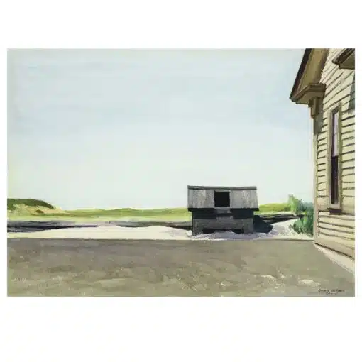 Paintings by Edward Hopper Painted 1927-1933 Printed on Canvas - Image 2