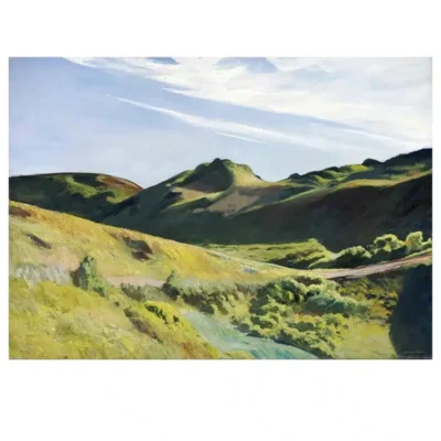 Paintings by Edward Hopper Painted 1927-1933 Printed on Canvas - Image 7