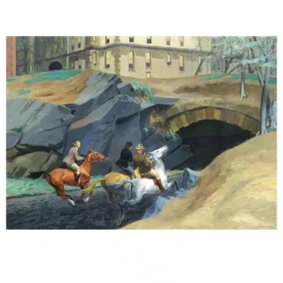 Artworks by Edward Hopper Printed on Canvas - Image 9