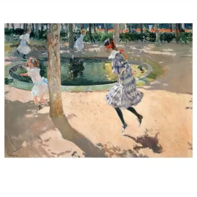 Paintings by Joaquin Sorolla Printed on Canvas - Image 8