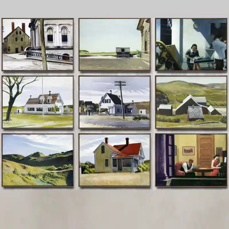 Paintings by Edward Hopper Painted 1927-1933