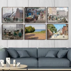 Paintings by Paul Gustav Fischer Printed on Canvas