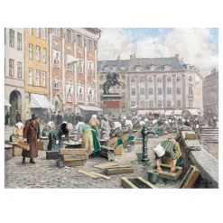 Paintings by Paul Gustav Fischer Printed on Canvas - Image 3