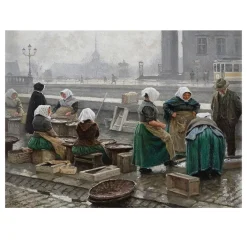 Paintings by Paul Gustav Fischer Printed on Canvas - Image 4