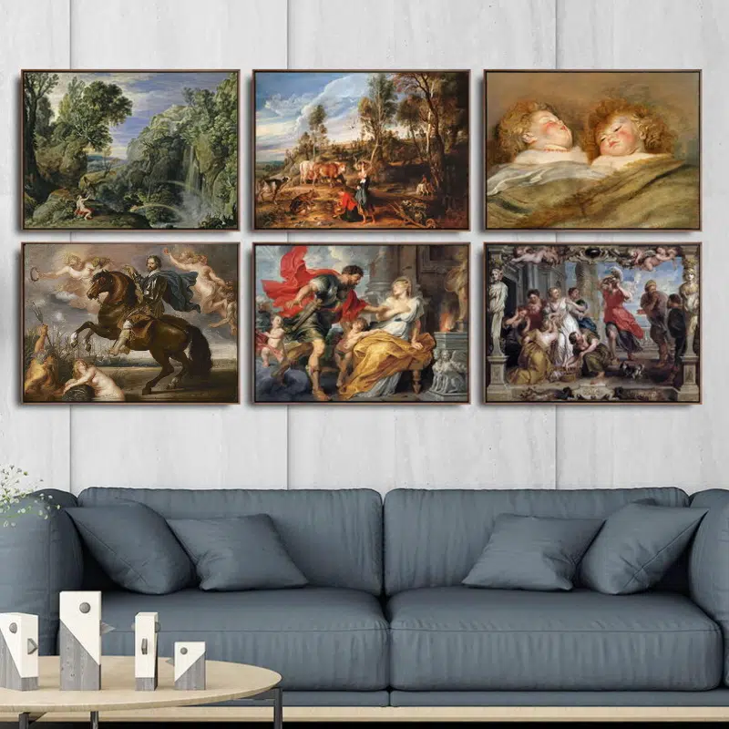 Paintings by Peter Paul Rubens Printed on Canvas