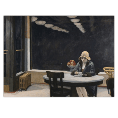 Edward Hopper 1927 Automat