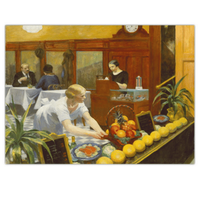 Edward Hopper 1930 Table for Ladies
