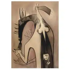 Female Horse by Wifredo Lam 1948