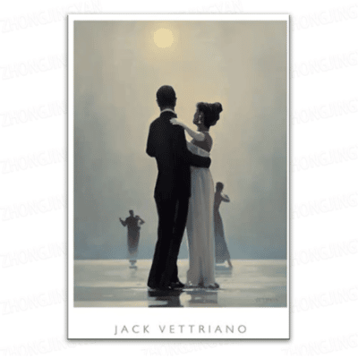 Jack Vettriano - Dance Me to The End of Love