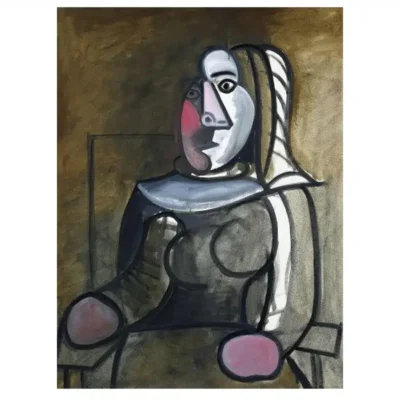 Pablo Picasso 1943 Femme Assise