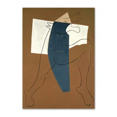Pablo Picasso 1943 Running Minotaur