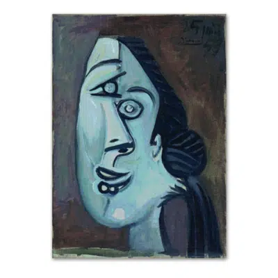 Pablo Picasso 1953 Head of Woman
