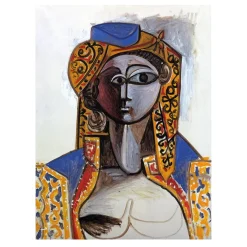 Pablo Picasso 1955 Jacqueline in Turkish Costume