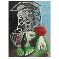 Pablo Picasso 1969 Bust of Man