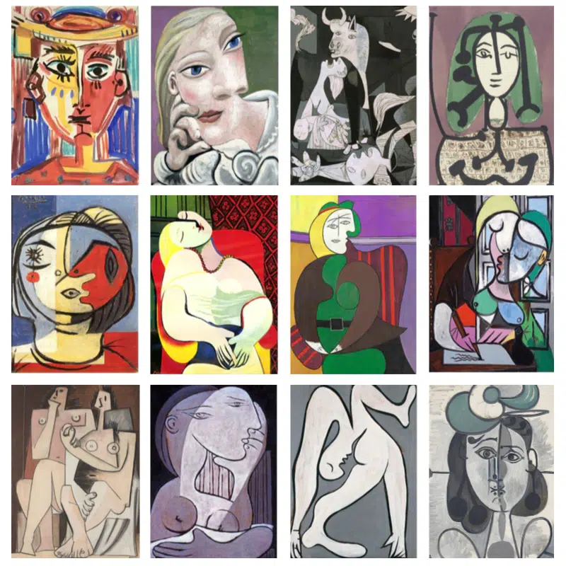 Abstract Wall Art Paintings by Pablo Picasso