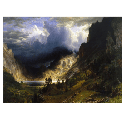Albert Bierstadt 1866 Rocky Mountains