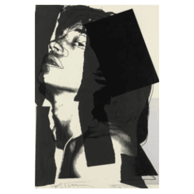 Andy Warhol 1975 Portrait of Mick Jagger 8