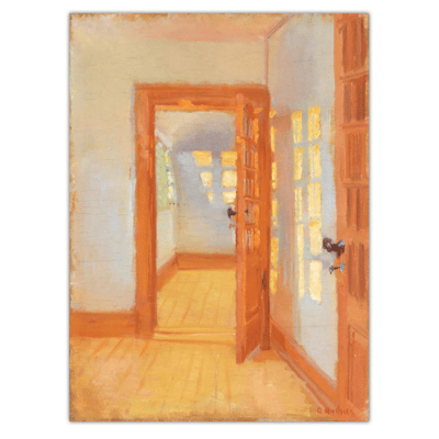 Anna Ancher 1920 Interior Brondums Annex
