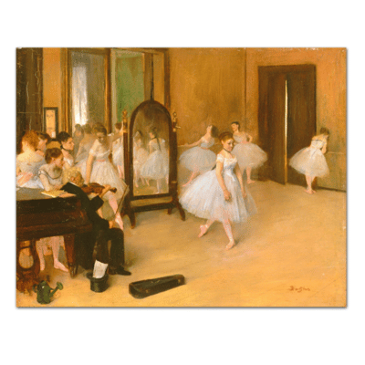 Edgar Degas 1871 The Danc Class