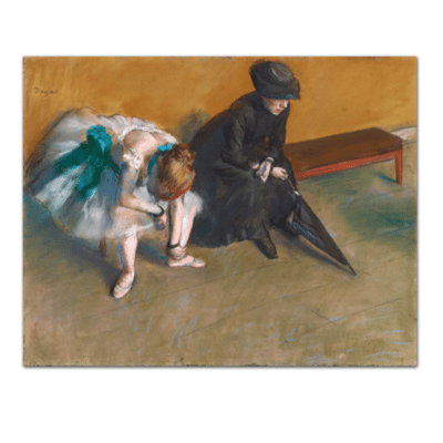 Edgar Degas 1882 Waiting