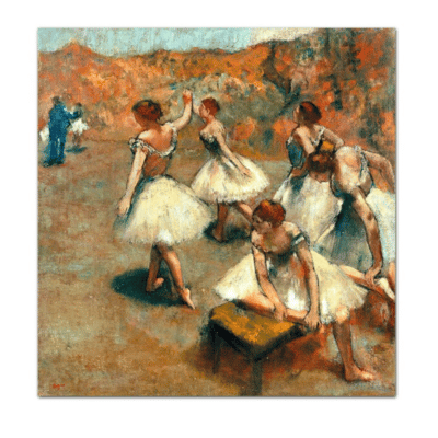 Edgar Degas 1889 Dancers on the Stage