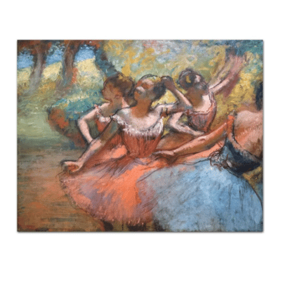 Edgar Degas 1890 Four Ballerinas on Stage