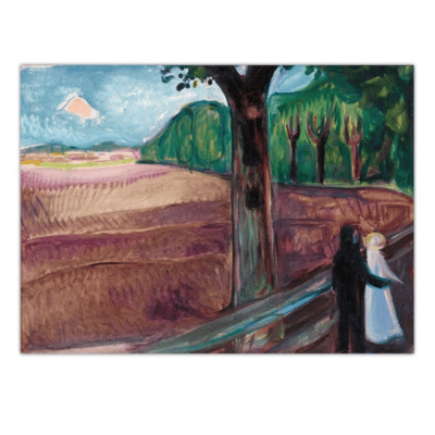Edvard Munch 1917 Summer Night