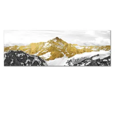 Golden Mountain Wall Art