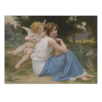 Guillaume Seignac 1870 1924 Cupid and Psyche