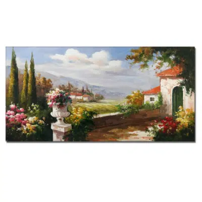 House Trees Landscape Paintings 3