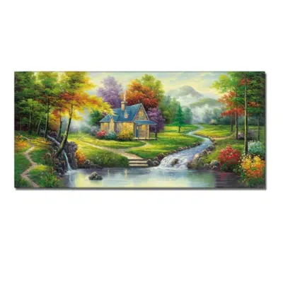 House Trees Landscape Paintings 9