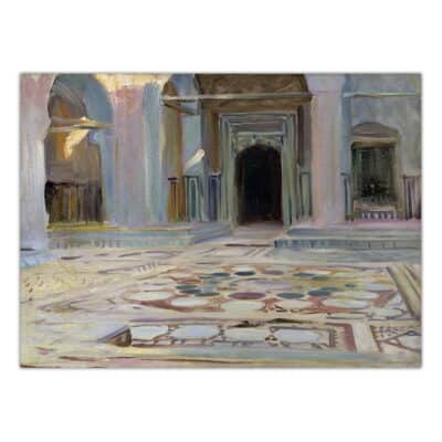 John Singer 1891 Pavement Cairo