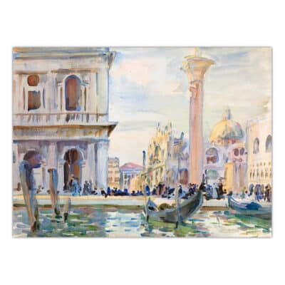 John Singer 1911 Piazzetta Venice