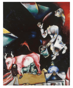 Marc Chagall 1911 To Russia Asses and Others