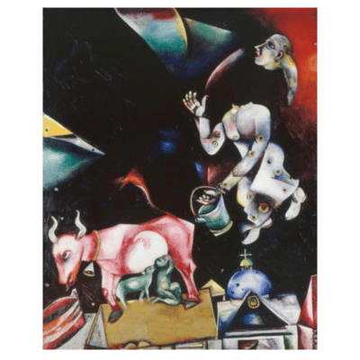 Marc Chagall 1911 To Russia Asses and Others