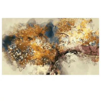 Modern Abstract Trees Painting 3