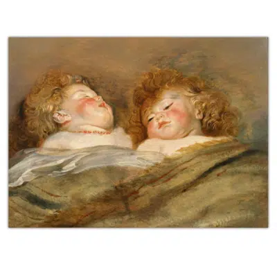 Peter Paul Rubens 1613 Two Sleeping Children