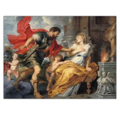 Peter Paul Rubens 1617 Mars and Rhea Silvia