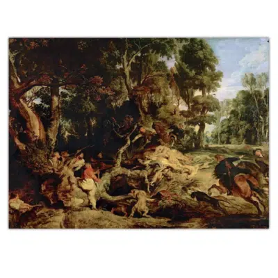 Peter Paul Rubens 1620 The Wild Boar Hunt