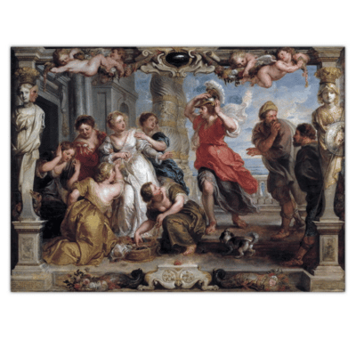 Peter Paul Rubens 1630 The Death of Achilles