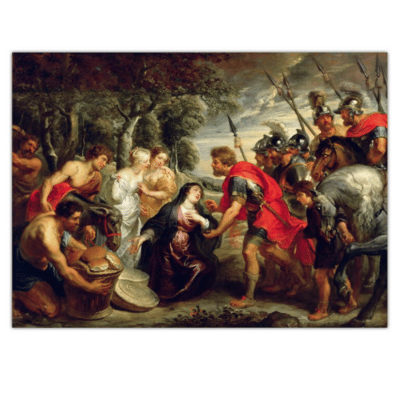 Peter Paul Rubens 1630 The Meeting of David and Abigail by Peter Paul Rubens