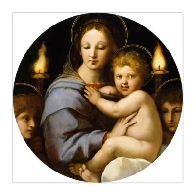 Raphael 1514 Madonna of the Candelabra