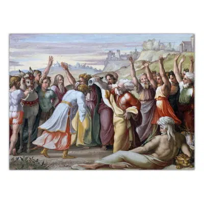 Raphael 1518 1519 Solomon Crowned King