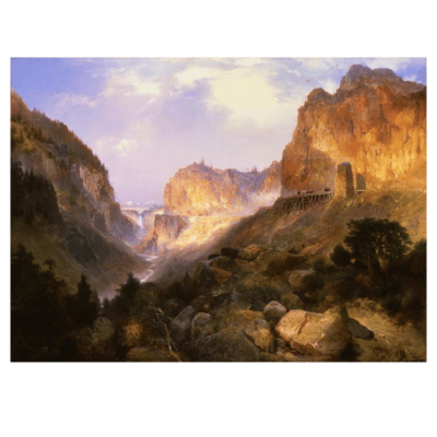 Thomas Moran 1893 Yellowstone