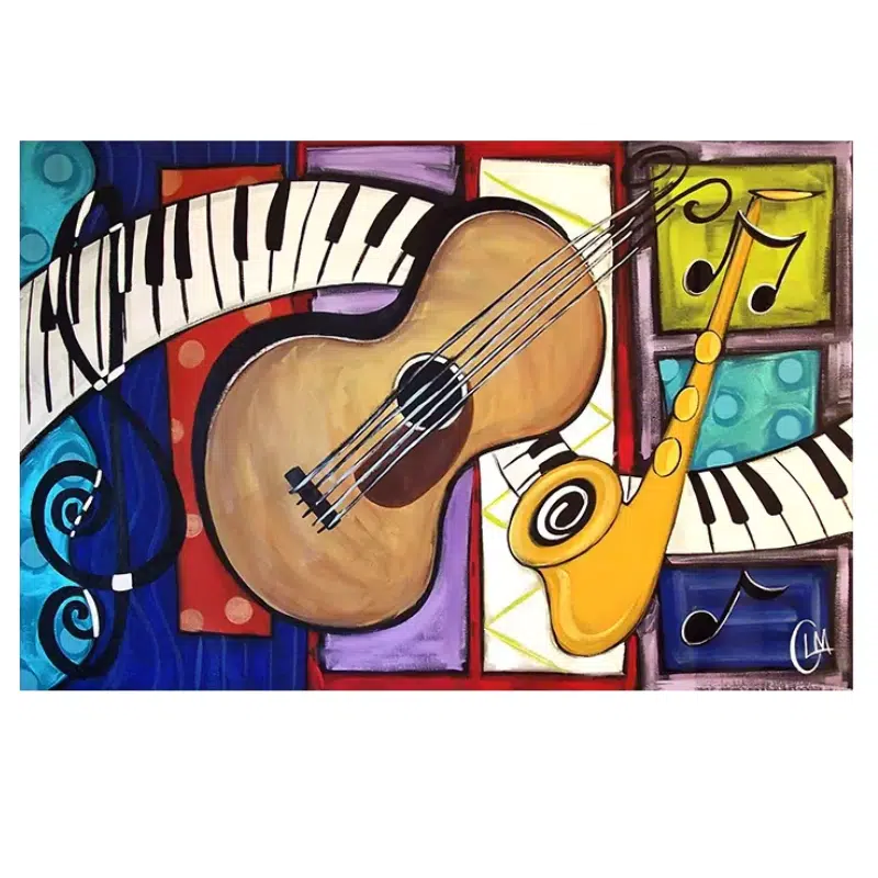 Abstract Musical Instruments C