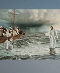 Christ Walking On Water