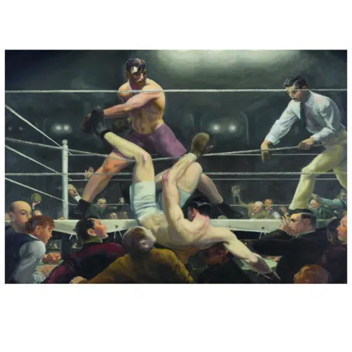 Boxing Match Dempsey and Firpo