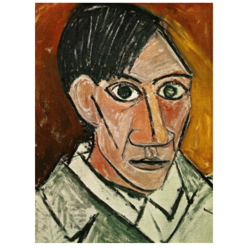 Pablo Picasso 1907 Self-portrait